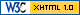 Valid XHTML 1.0 Transitional